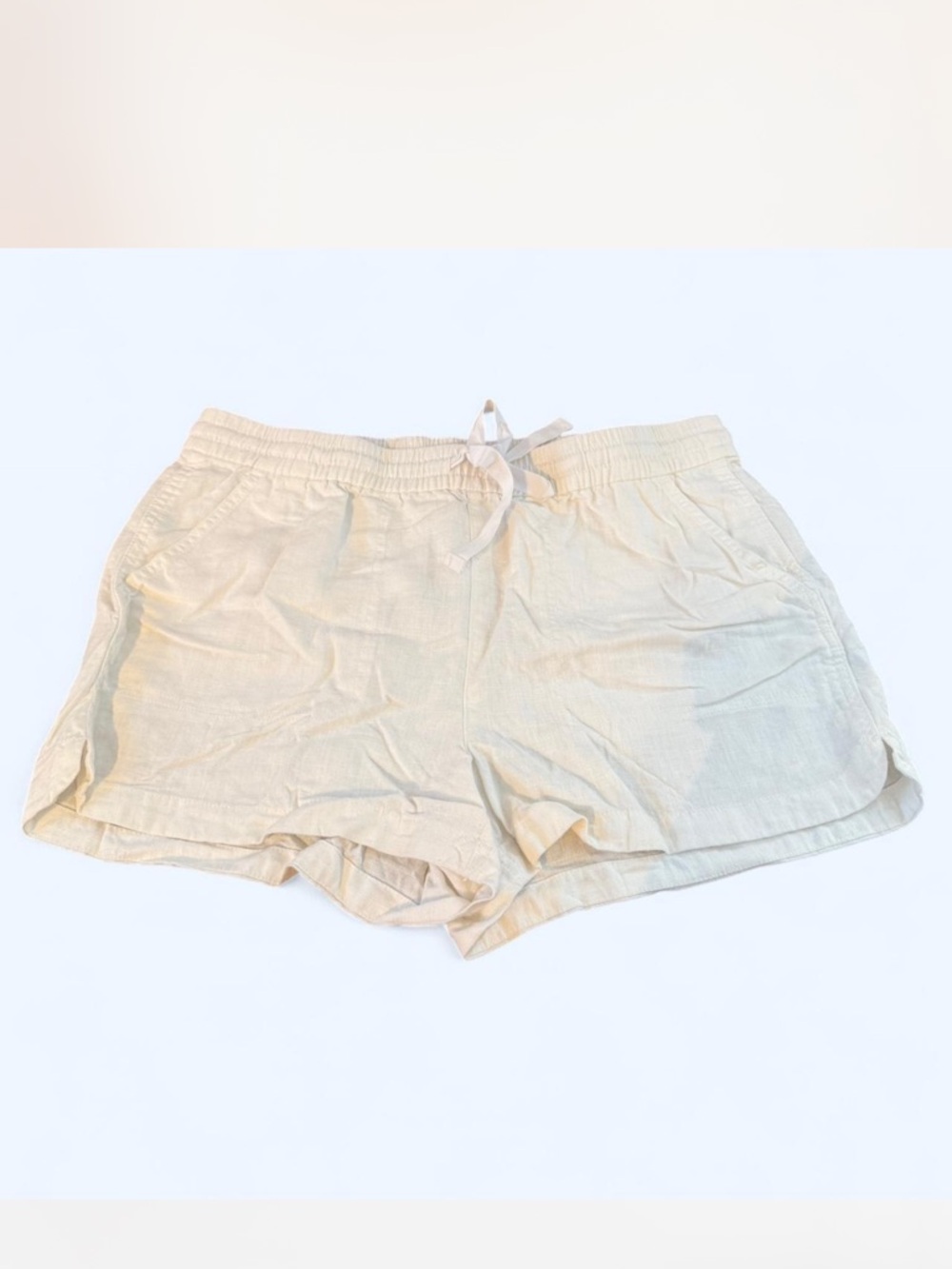 J. Crew Shorts in Linen Blend - White